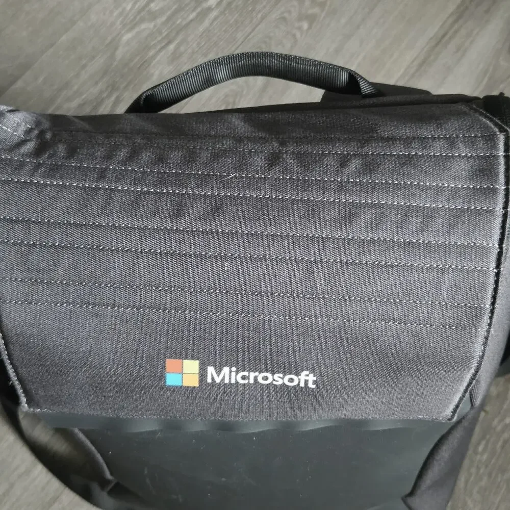 Microsoft Ogio Slalom Gray Laptop Backpack 15, Work/Travel/School Bag Euc